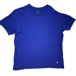 Polo Ralph Lauren‎ Men's Blue Classic Fit Crew Neck T-Shirt Size Large